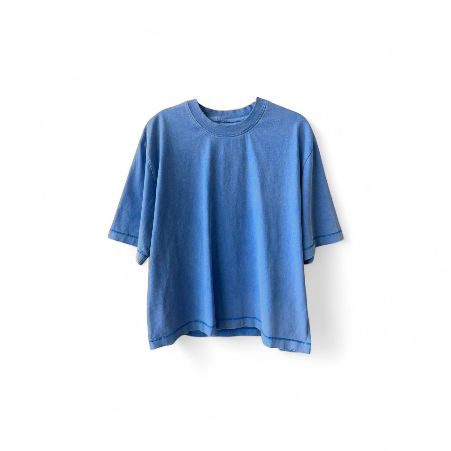 OVERSIZED CROPPED TEE CAMO