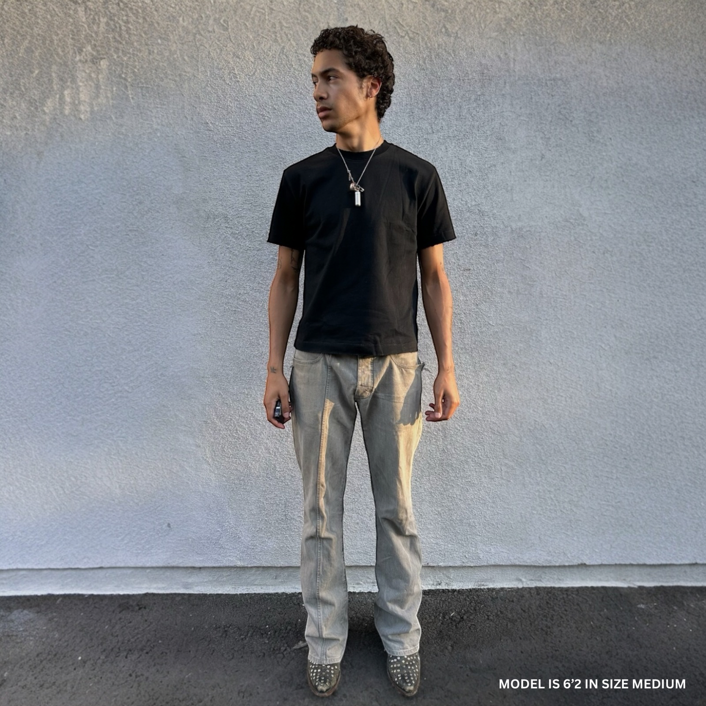 [3 PACK] FITTED CROPPED TEE