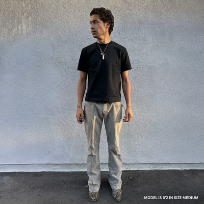 [3 PACK] FITTED CROPPED TEE