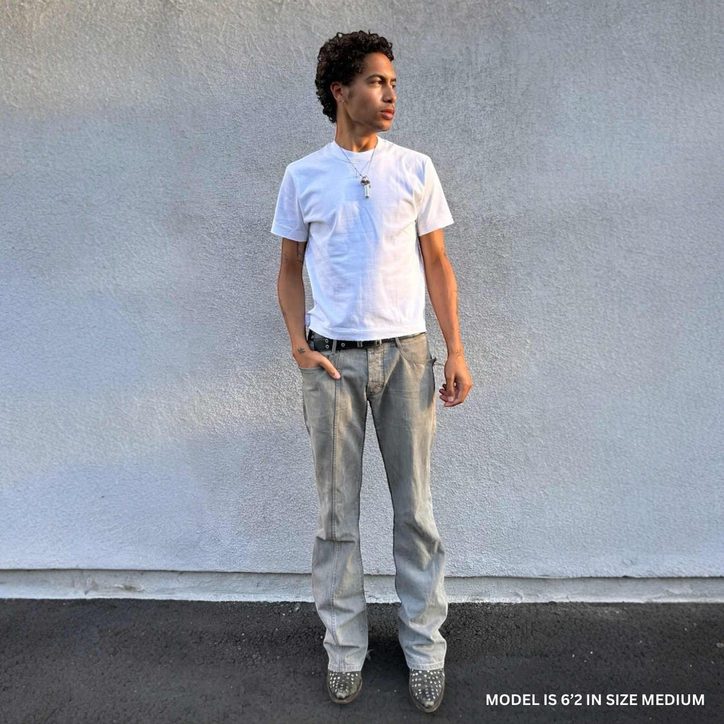 [3 PACK] FITTED CROPPED TEE