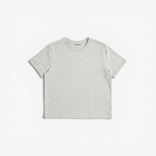 AFTER HOURS TEE HEATHER GRAY