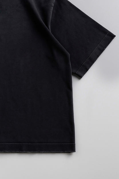 OVERSIZED CROPPED TEE