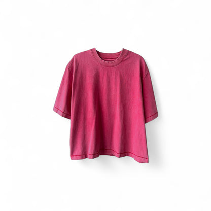 OVERSIZED CROPPED TEE